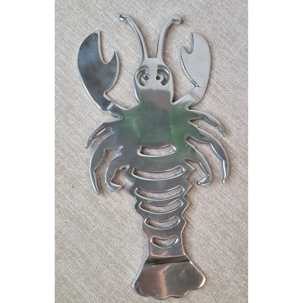 Lobster Fest Crate‎ & Barrel Bibs, Lobster Trivet & Drop Anchor Here Napkins NEW
